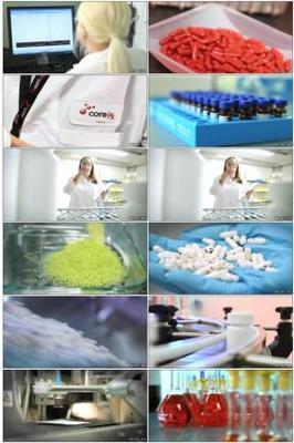 药品公司宣传片视频素材下载, 药品公司宣传片AE模板下载
